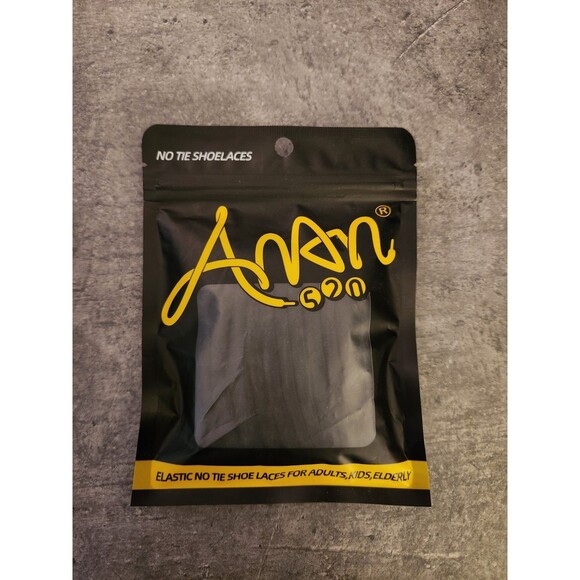 Other - No-Tie Elastic Shoe Laces w/ Lock – Seniors Kids Adaptive Footwear – Black